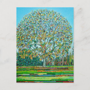 Postal Otoño del árbol del arco