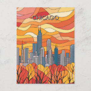 Postal Otoño en Chicago Illinois TRavel