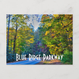 Postal otoño en el parkway azul