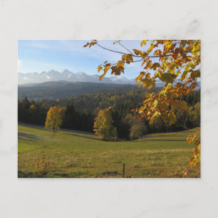 Postal Otoño en el Poster Spisz