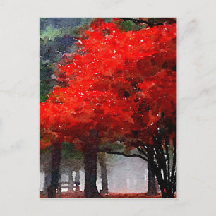 Postal Otoño en llamas