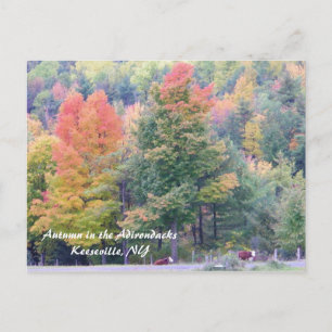 Postal Otoño en los Adirondacks