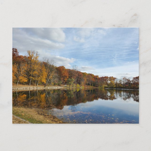 Postal Otoño en Michigan (Anverso)