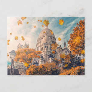 Postal Otoño en Montmartre