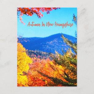 Postal Otoño en New Hampshire