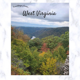 Postal Otoño en Virginia Occidental