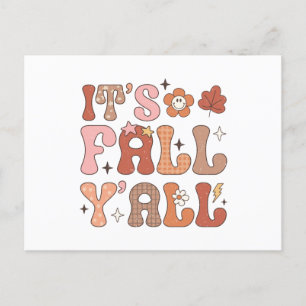 Postal Otoño Verano Vibe Pink Floral otoño