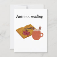 Otoño Vibes acogedoras - Calor, hojas de libro y o