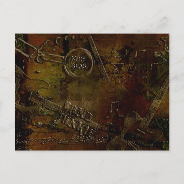 Postal Otra banda Junkie (Anverso)