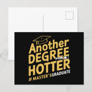 Postal Otra licenciatura más caliente graduación de maest