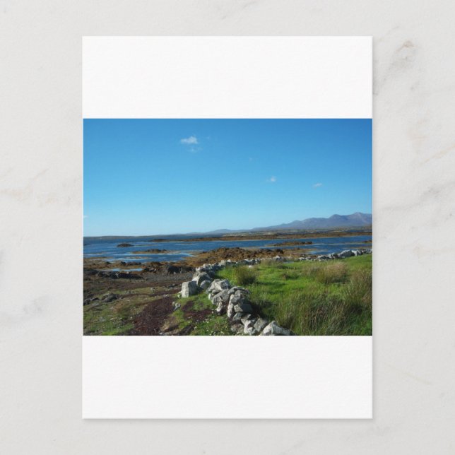 Postal Otro paisaje de Connemara (Anverso)