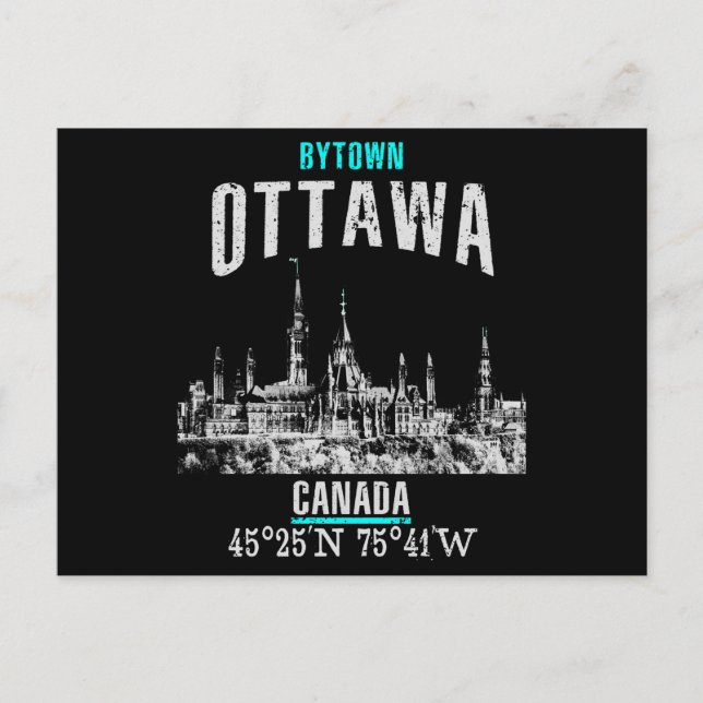 Postal Ottawa (Anverso)