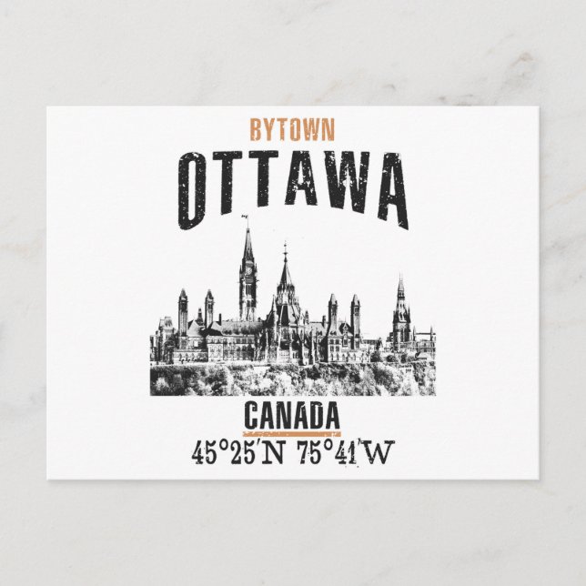 Postal Ottawa (Anverso)
