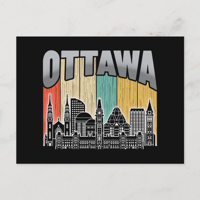 Postal Ottawa Canada (Anverso)