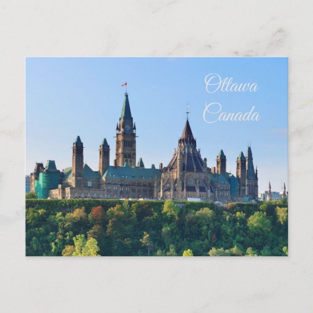 Postal Ottawa Canadá (Anverso)