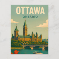 Ottawa Canadá Parlamento Silueta Viaje