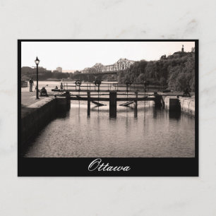 Postal Ottawa, Rideau Canal,