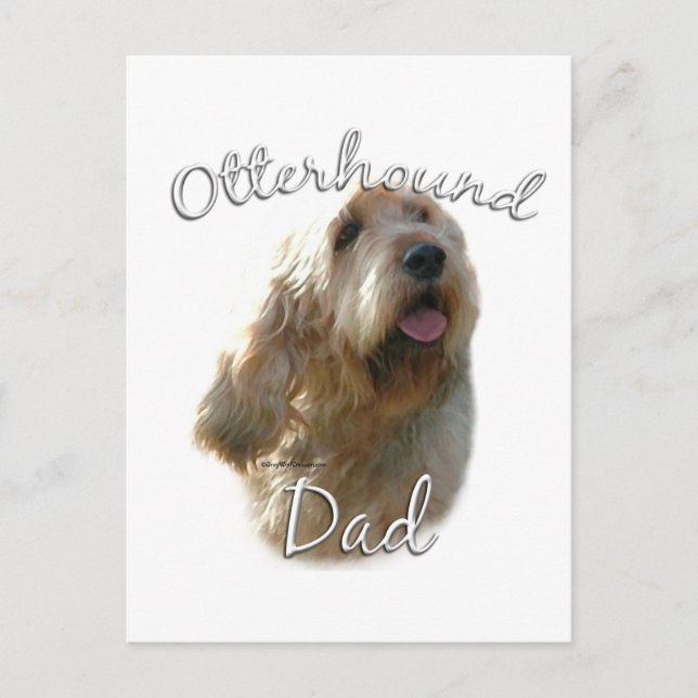 Postal Otterhound Dad 2 (Anverso)