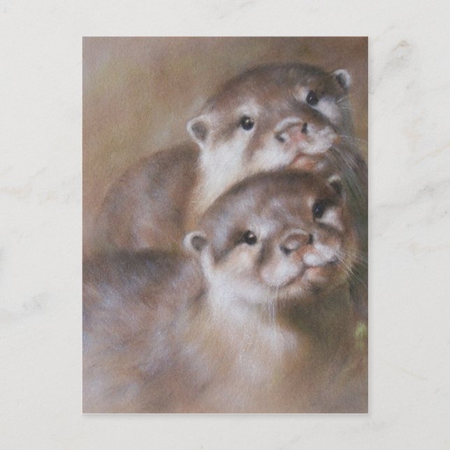 Postal Otters (Anverso)