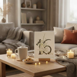 Postal Ottilia Adelborg floral vintage número - 16