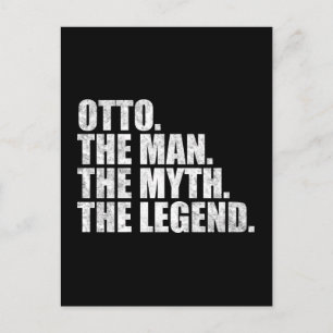 Postal Otto nombre, Otto El Hombre El Mito La Leyenda