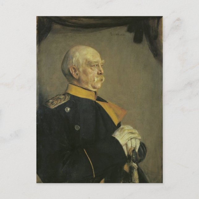 Postal Otto von Bismarck (Anverso)