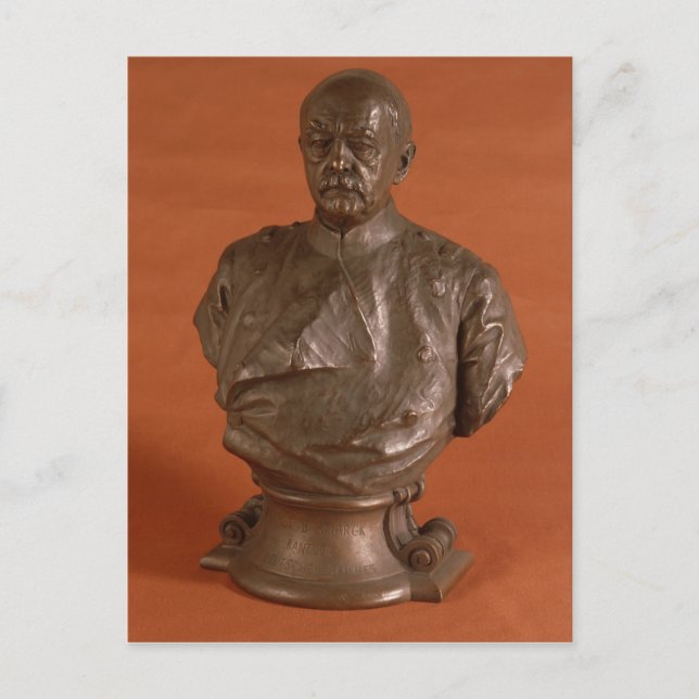 Postal Otto von Bismarck, 1886 (Anverso)