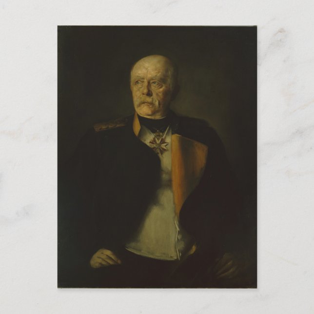 Postal Otto von Bismarck, c.1890 (Anverso)