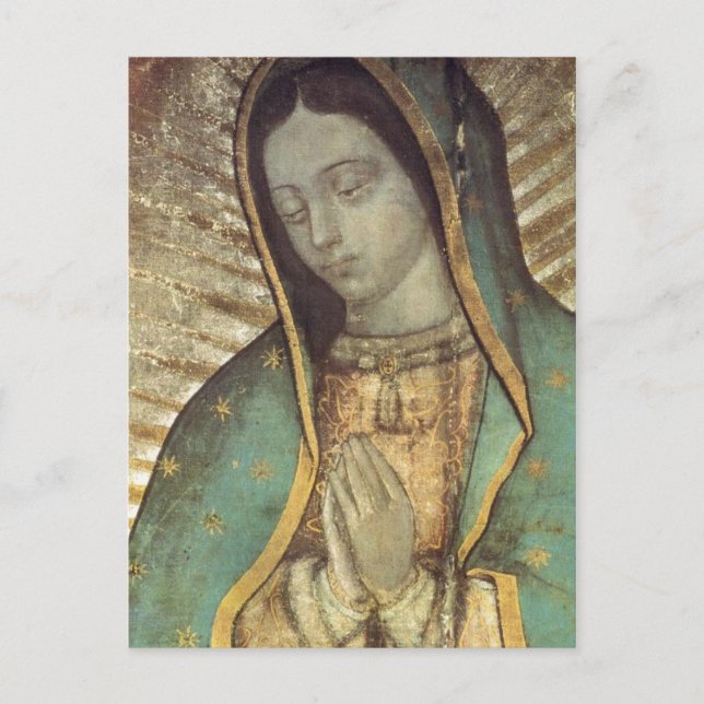 POSTAL OUR LADY OF GUADALUPE (Anverso)