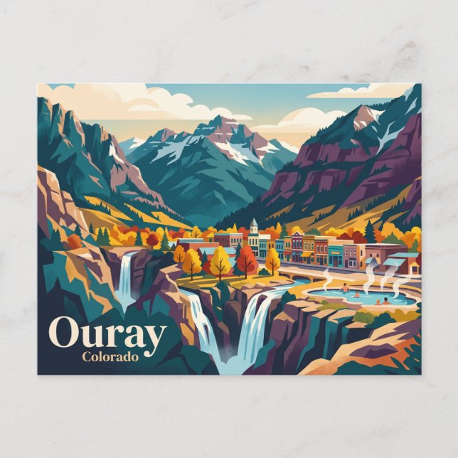Postal Ouray Colorado (Anverso)
