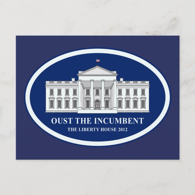 Postal Oust the Incumbent - Liberty House 2012 (Anverso)
