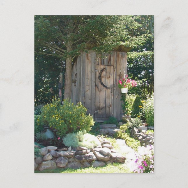 Postal outhouse en Maine (Anverso)