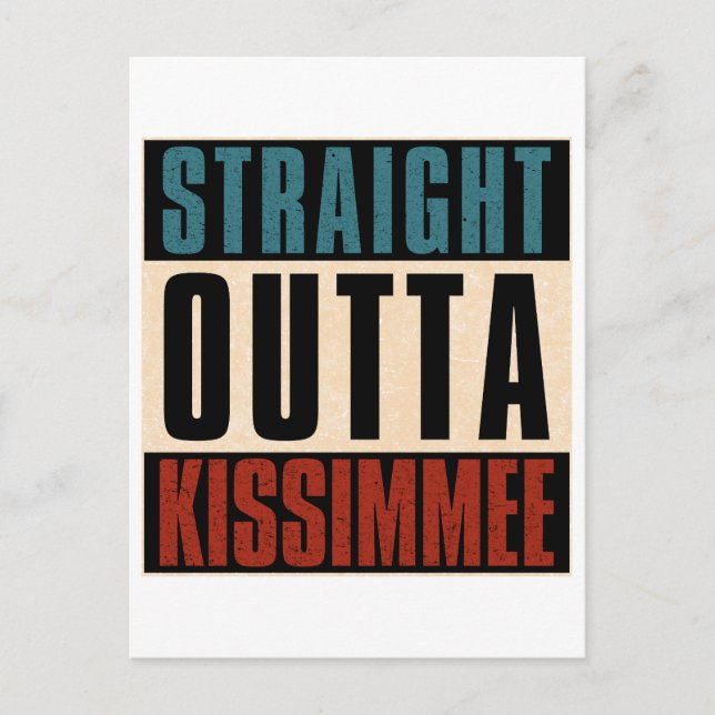 Postal Outta Kissimmee Florida FL (Anverso)