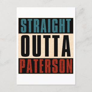 Postal Outta Paterson New Jersey NJ