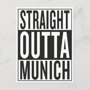 Postal outta recto Munich