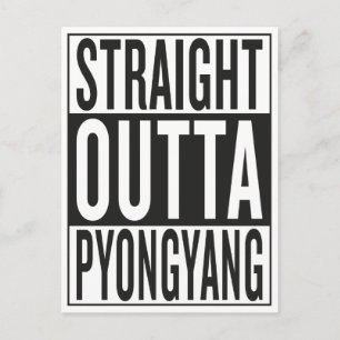 Postal outta recto Pyongyang