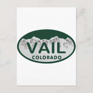 Postal Ovalación de licencia de Vail