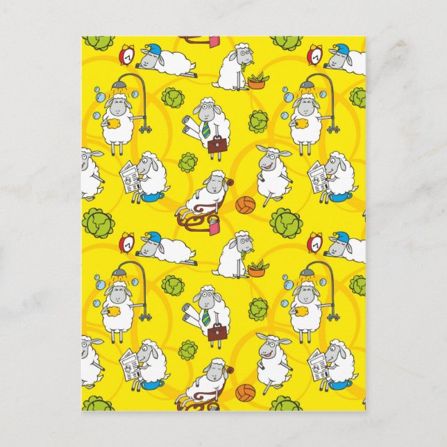 Postal Oveja (Anverso)