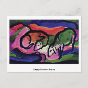 Postal Oveja De Marc Franz