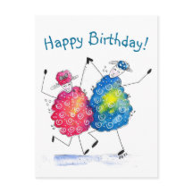 Ovejas bailando caprichosamente