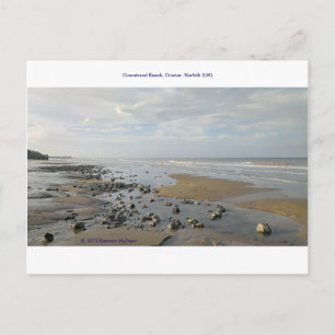 Postal Overstrand Beach, Cromer, Norfolk (Reino Unido)
