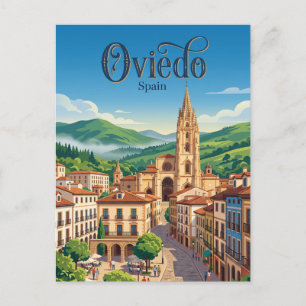 Postal Oviedo España