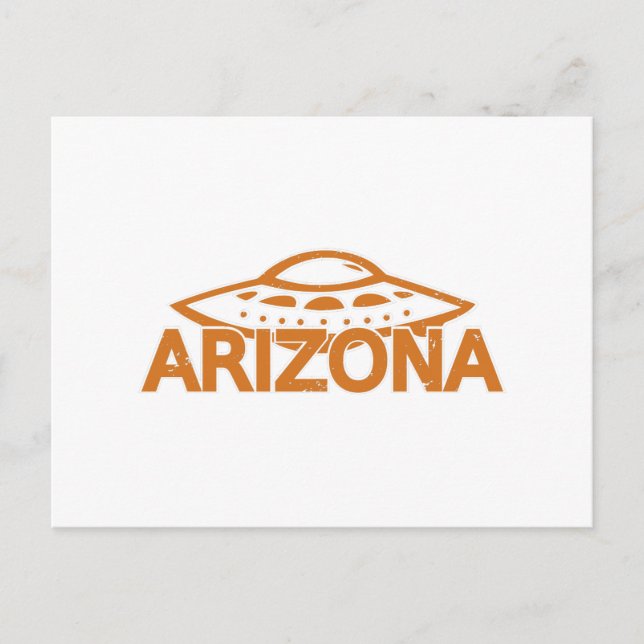 Postal OVNI de Arizona (Anverso)