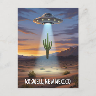 Postal OVNI Roswell Nuevo México