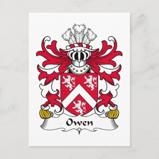 Postal Owen Family Crest