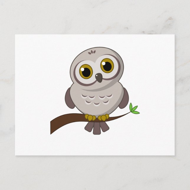 Postal Owl Cutie (Anverso)