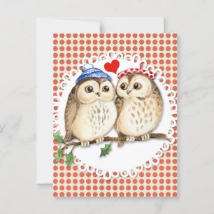 Postal Owl Love