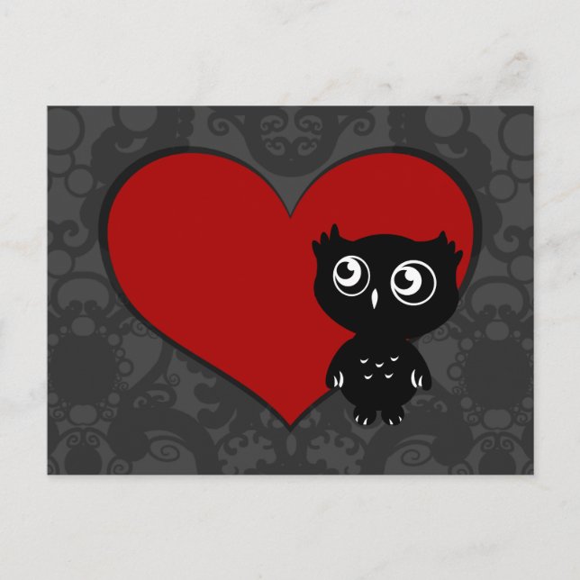 Postal Owl Love III (Anverso)