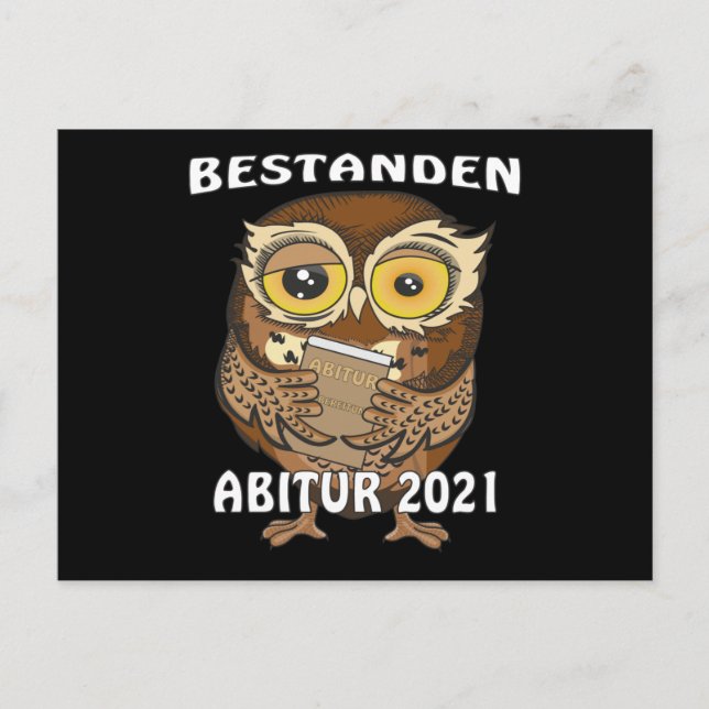 Postal OWL PASÓ A-Levels 2021 (Anverso)