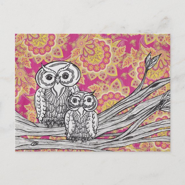 Postal Owls 36 (Anverso)